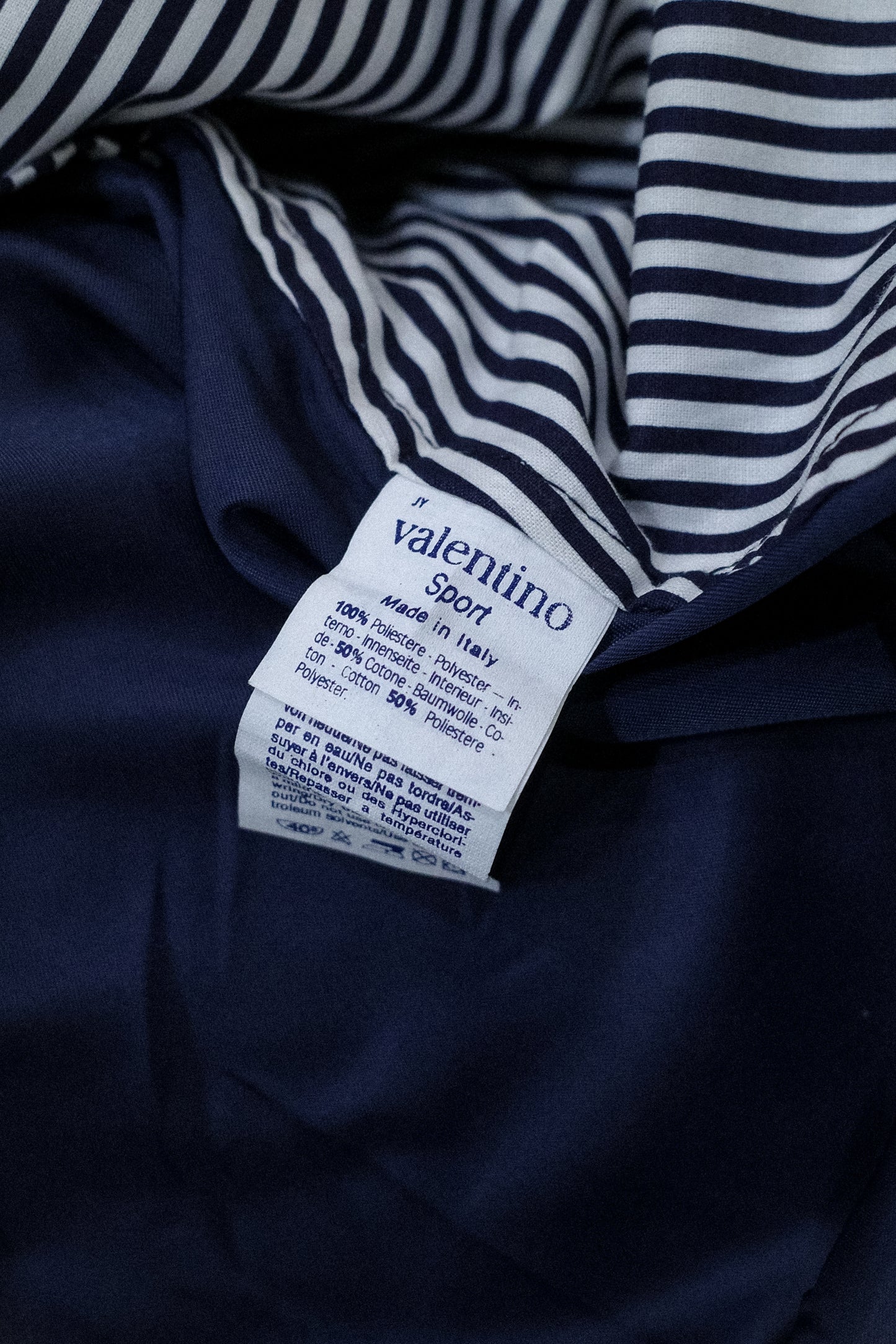 1990`S DEADSTOCK VALENTINO SPORT BOMBER JACKET