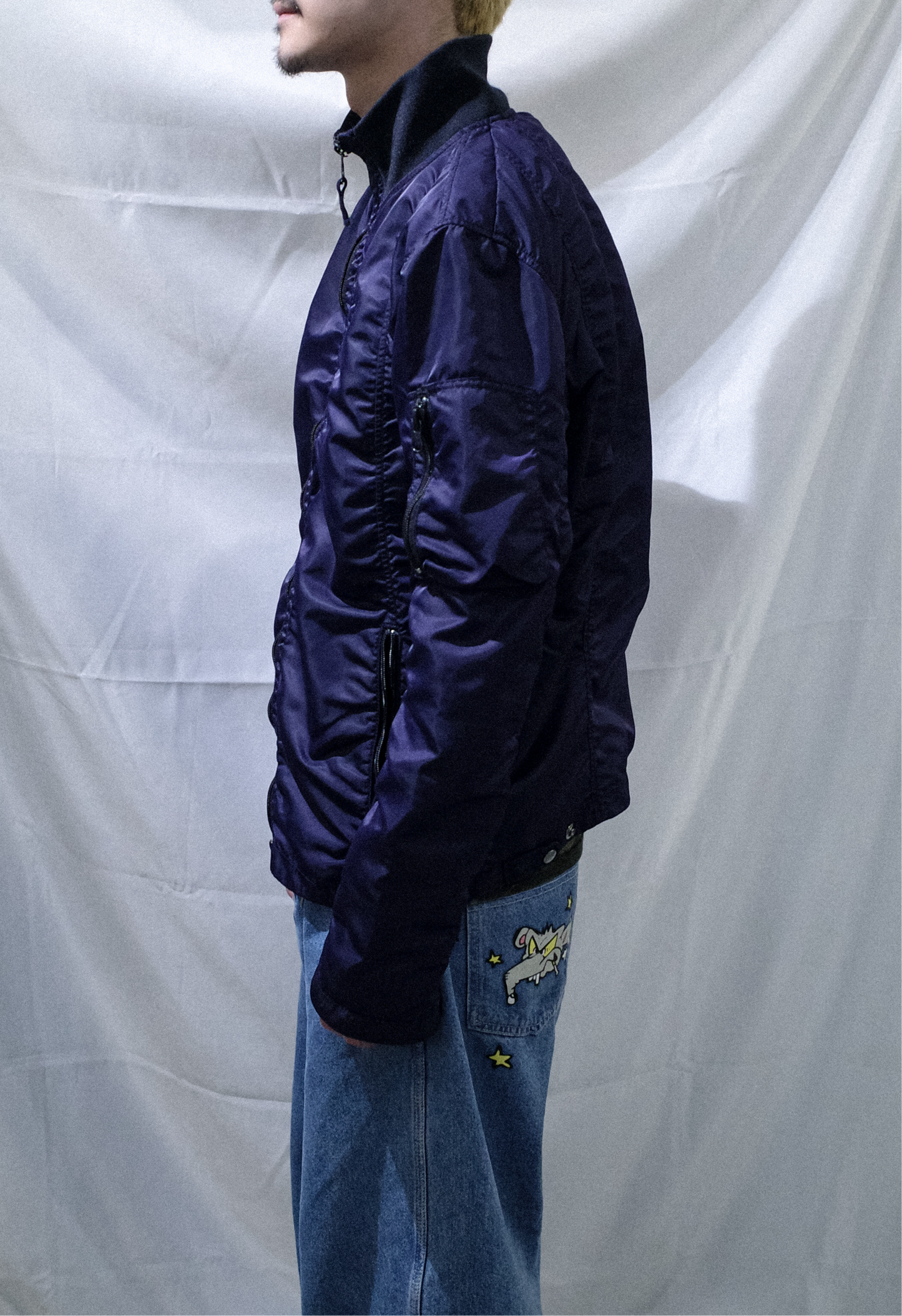 2000's ARMANI JEANS NYLON JACKET -1