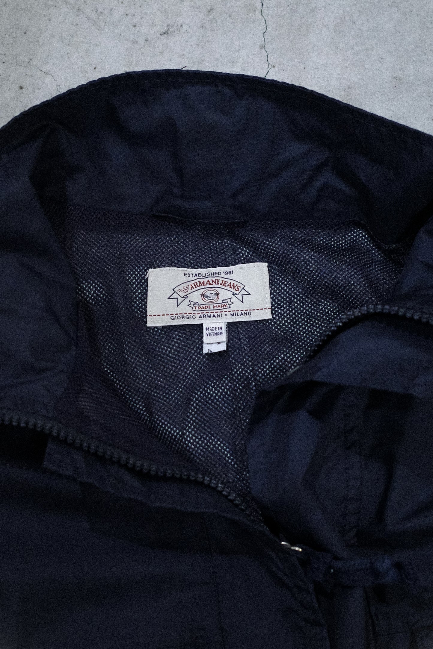 1990's ARMANI JEANS NYLON JACKET -4