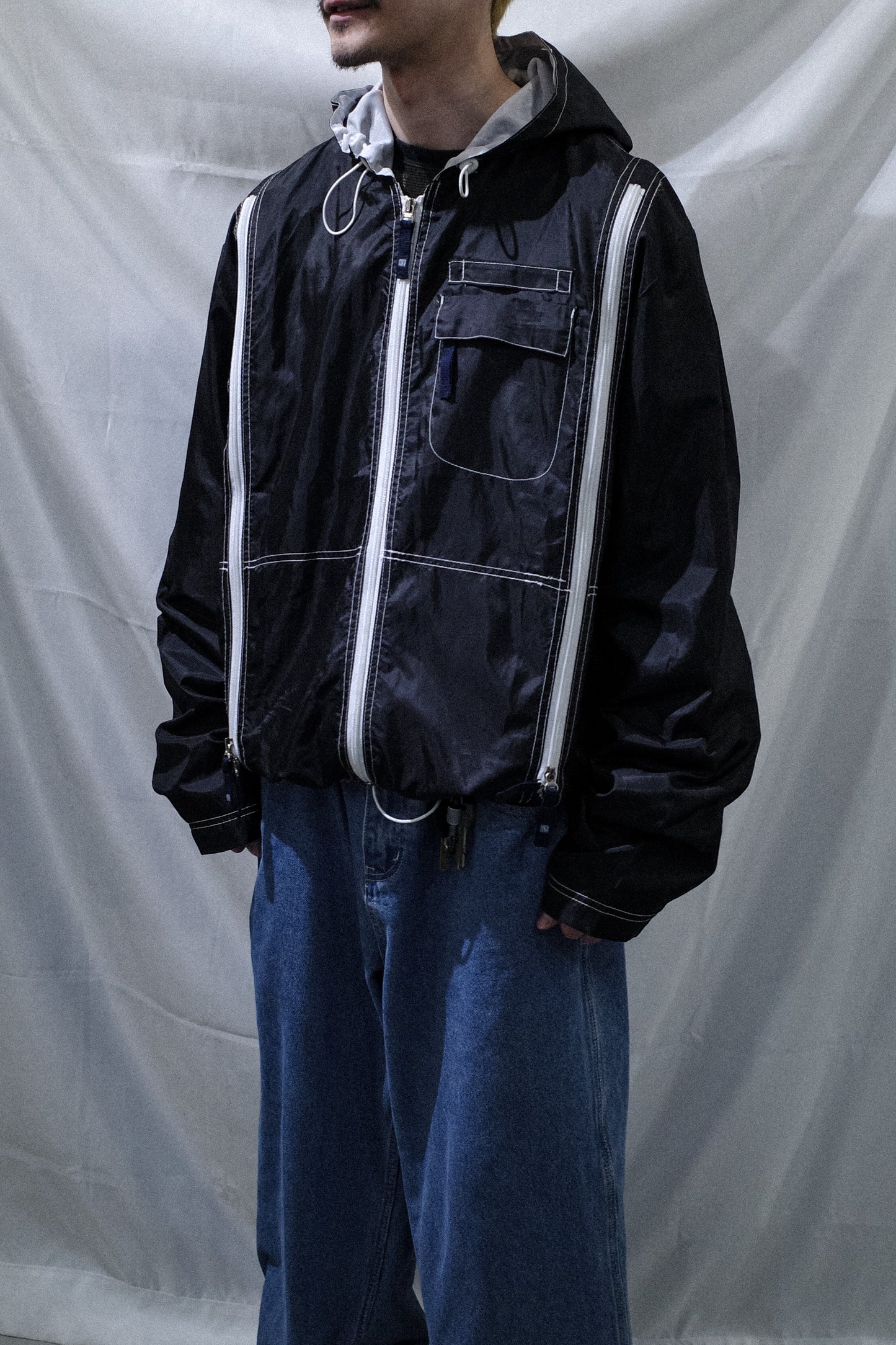 2000's ARMANI JEANS NYLON JACKET -5