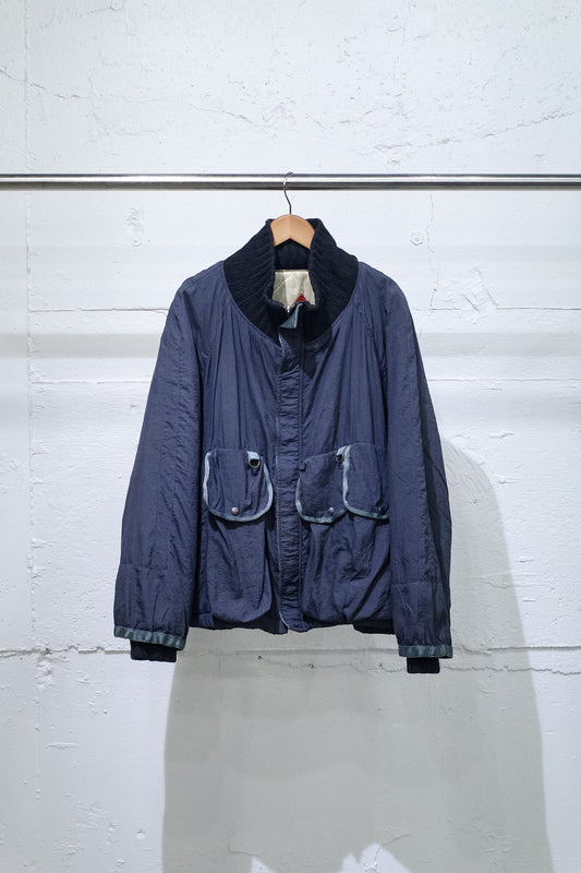 1980'S C.P.COMPANY JAPANESE WRINKLED NYLON FIELD JACKET