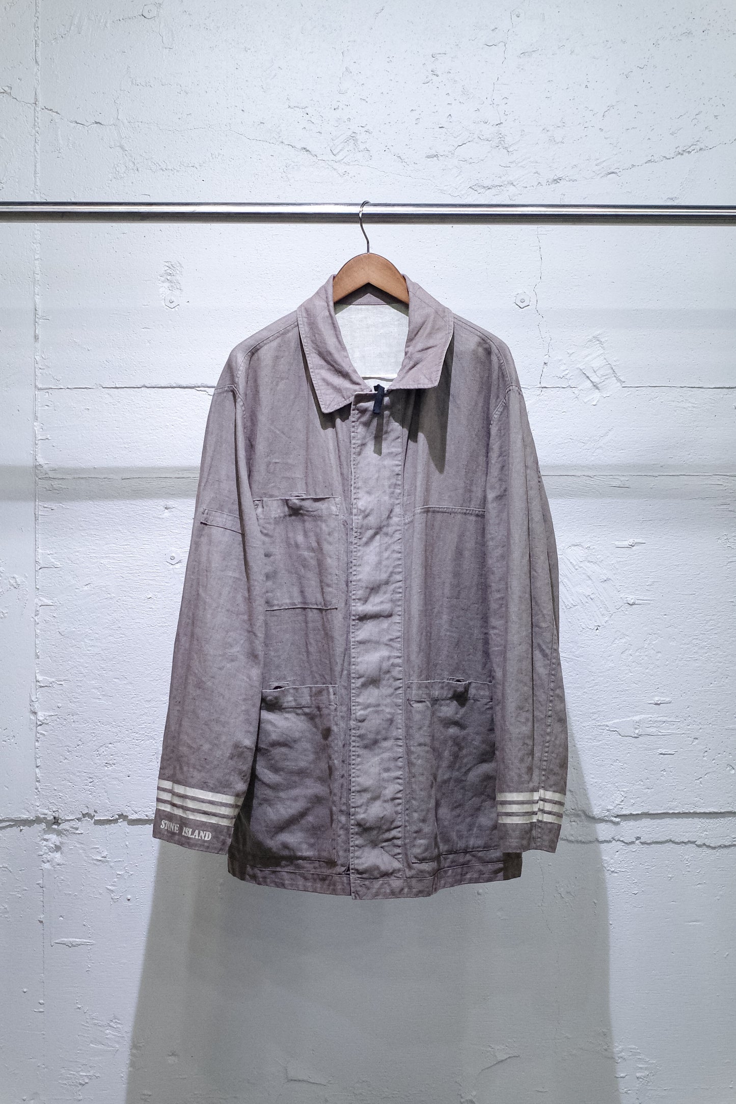 1998`S STONE ISLAND LINO FLAX JACKET