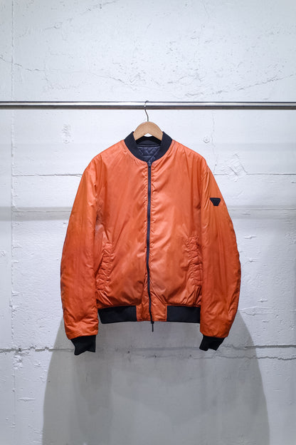 2000`S EMPORIO ARMANI SITITCHED REVERSIBLE BOMBER JACKET