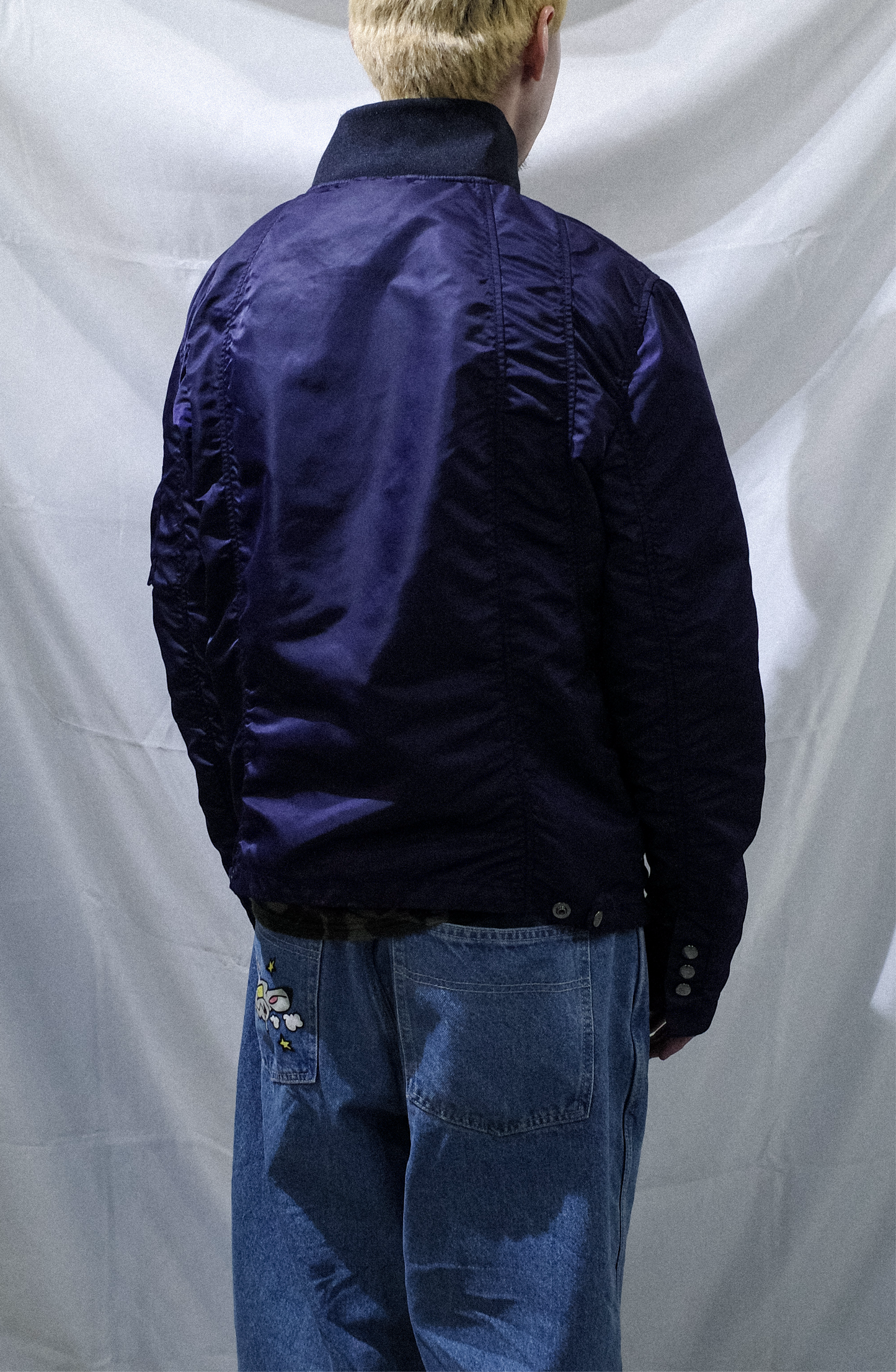 2000's ARMANI JEANS NYLON JACKET -1