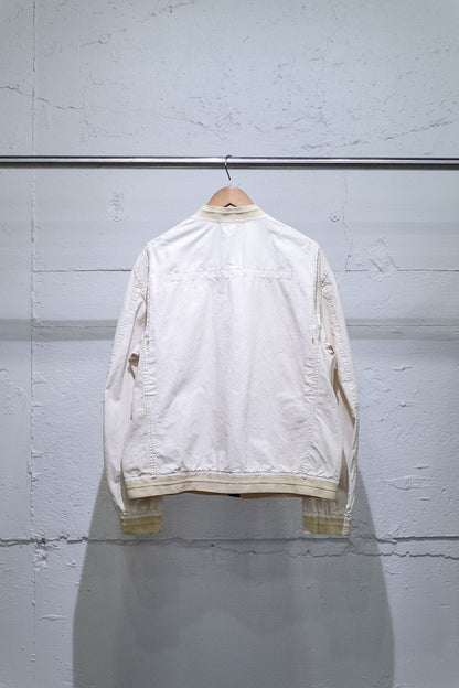 2006`S STONE ISLAND OFF WHITE THICK COTTON JACKET