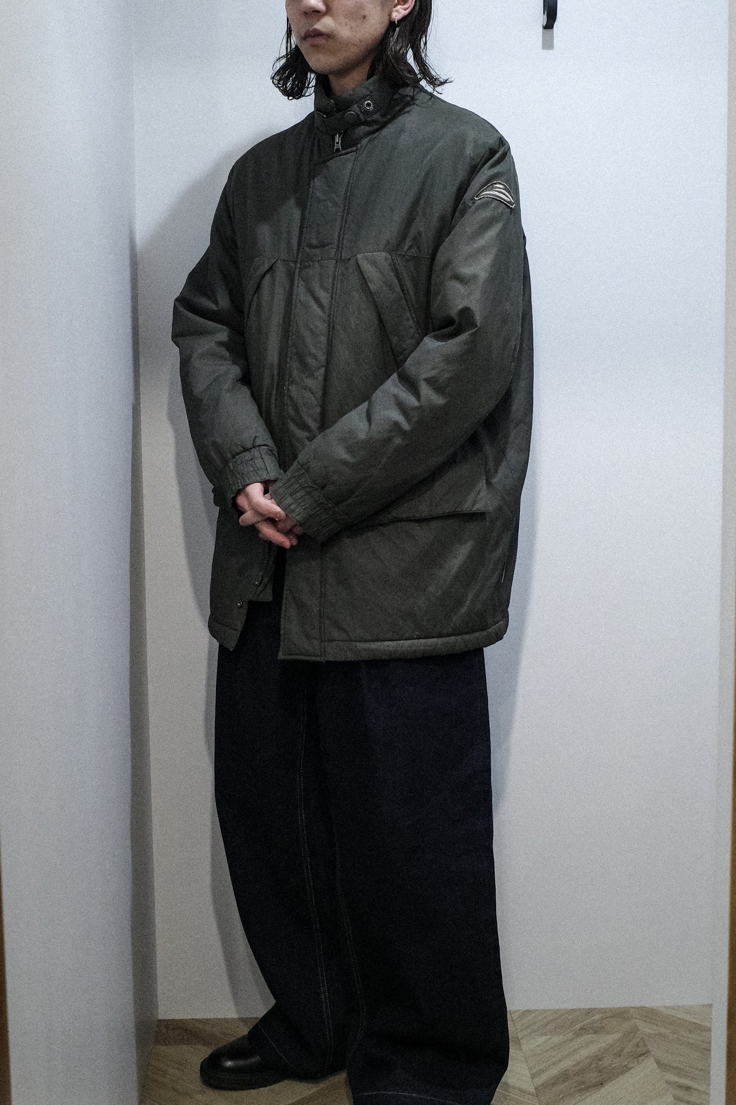 2000`S ARMANI JEANS FIELD COAT