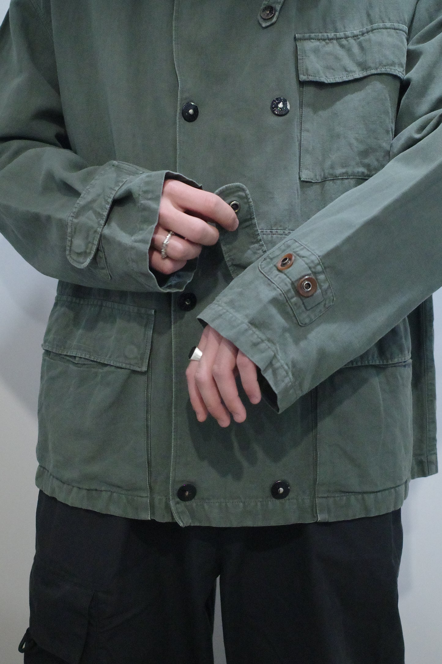 1990’S STONE ISLAND DOUBLE-BREASTED JACKET