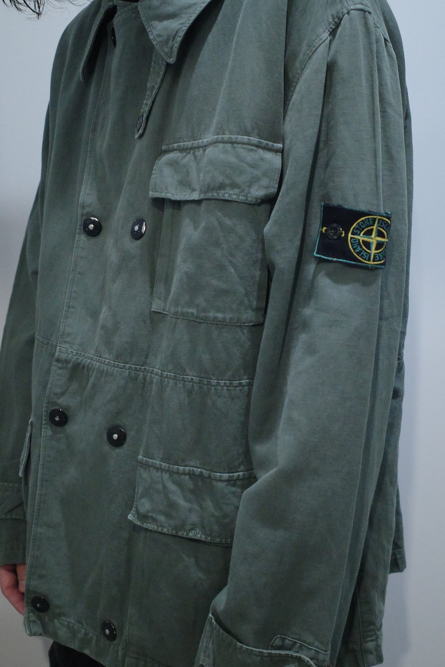 1990’S STONE ISLAND DOUBLE-BREASTED JACKET