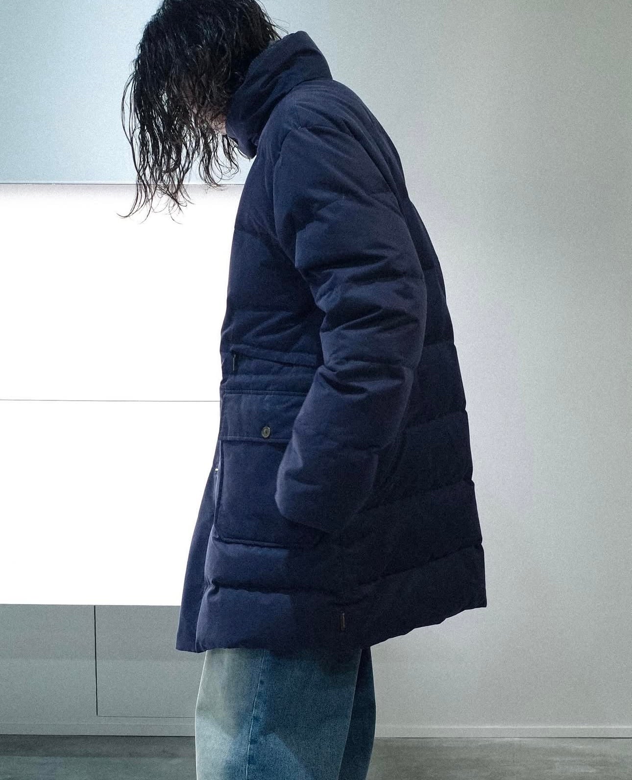 1990`S OLD MONCLER MIDDLE DOWN COAT