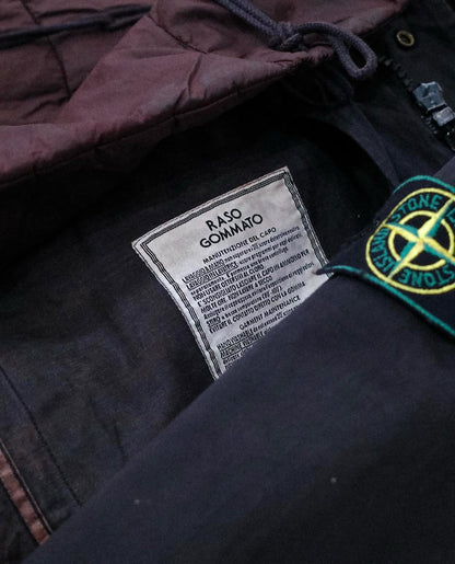 1990`S STONE ISLAND RASO GOMMATO JACKET