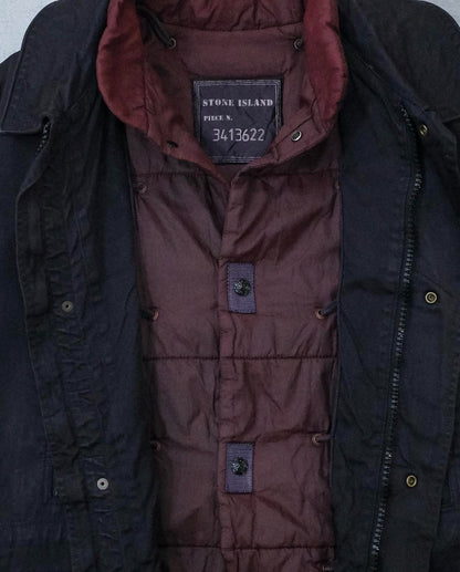 1990`S STONE ISLAND RASO GOMMATO JACKET