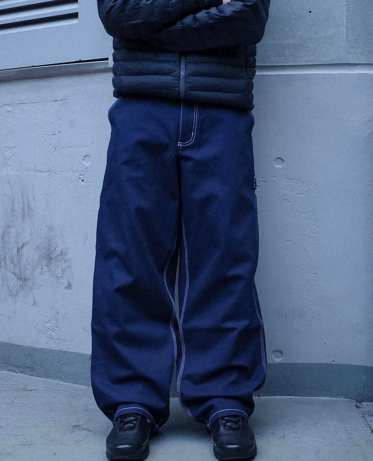 EURO NIKE CARPENTER PANTS W34 / L30 NAVY