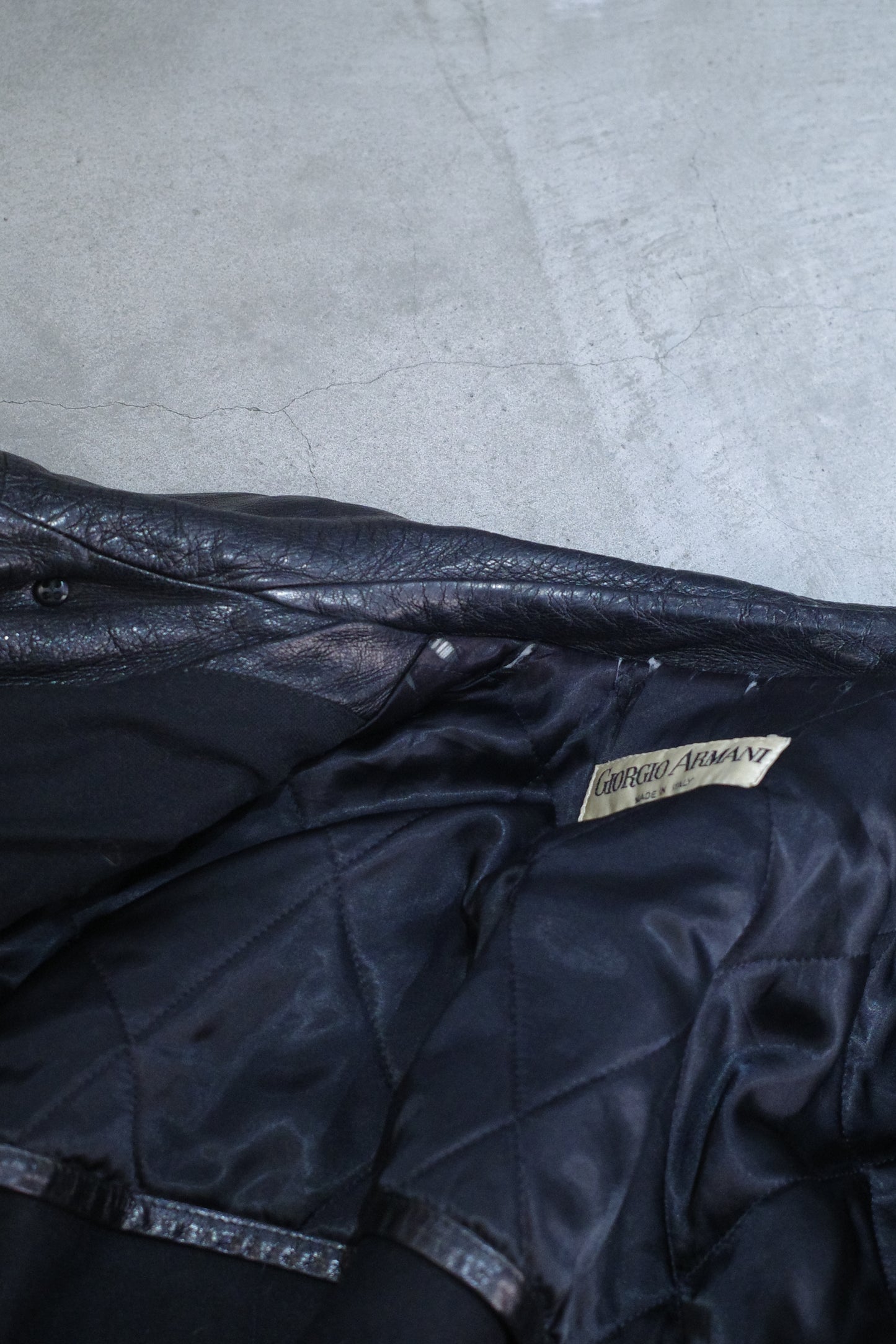 1980`S GIORGIO ARMANI M38 MOTORCYCLE COAT