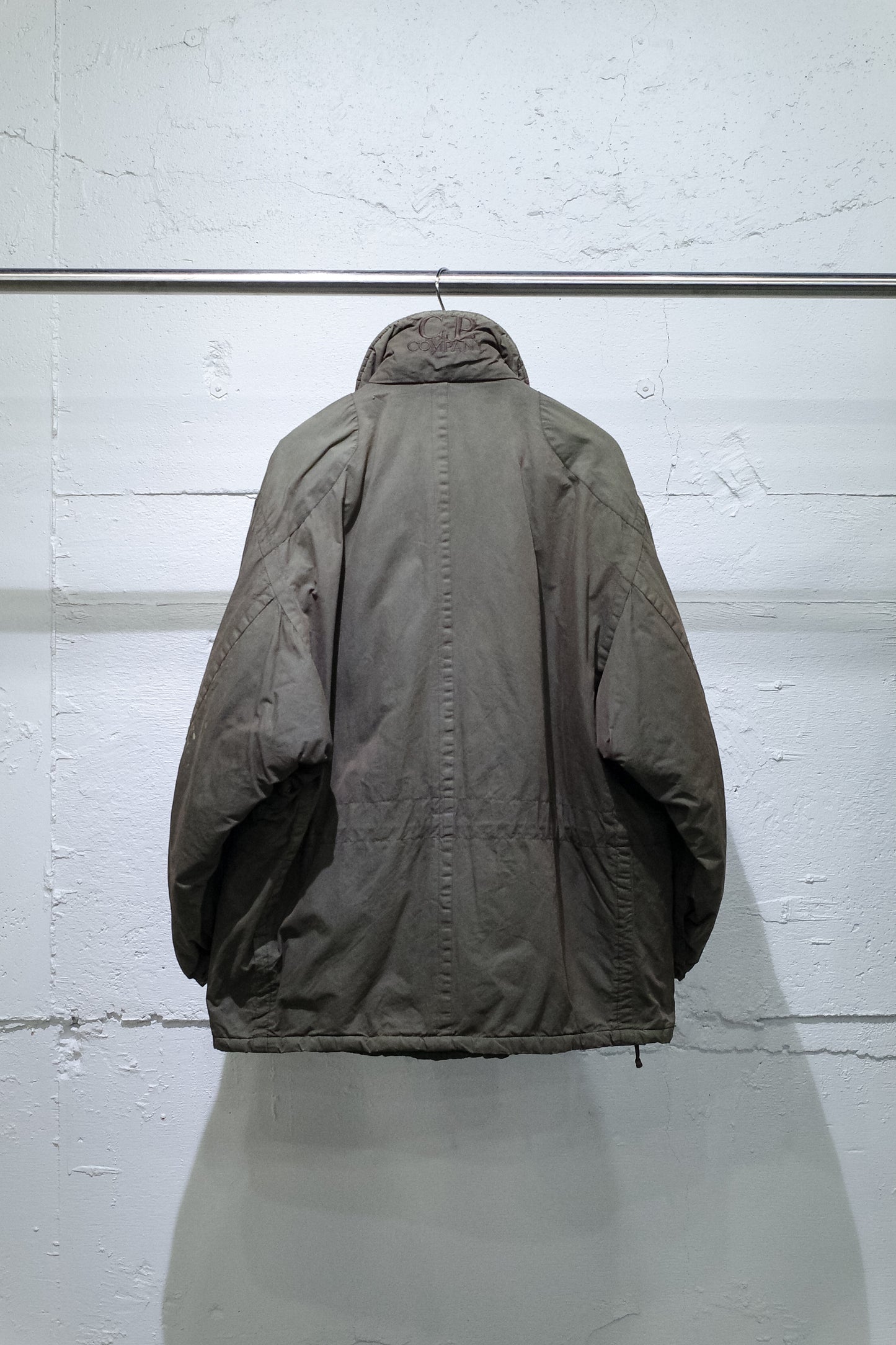 1980’S C.P. COMPANY GARMENT DYED MULTI POCKET QUILTED JACKET