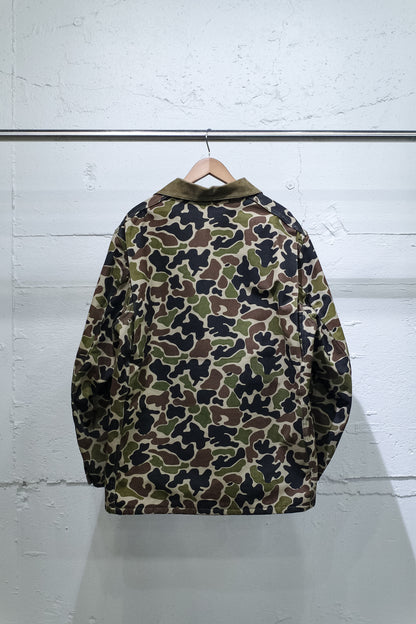 1990`S L.L. BEAN DUCK HUNTER CAMO HUNTING JACKET