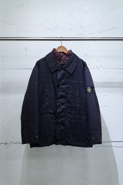 1990`S STONE ISLAND RASO GOMMATO JACKET