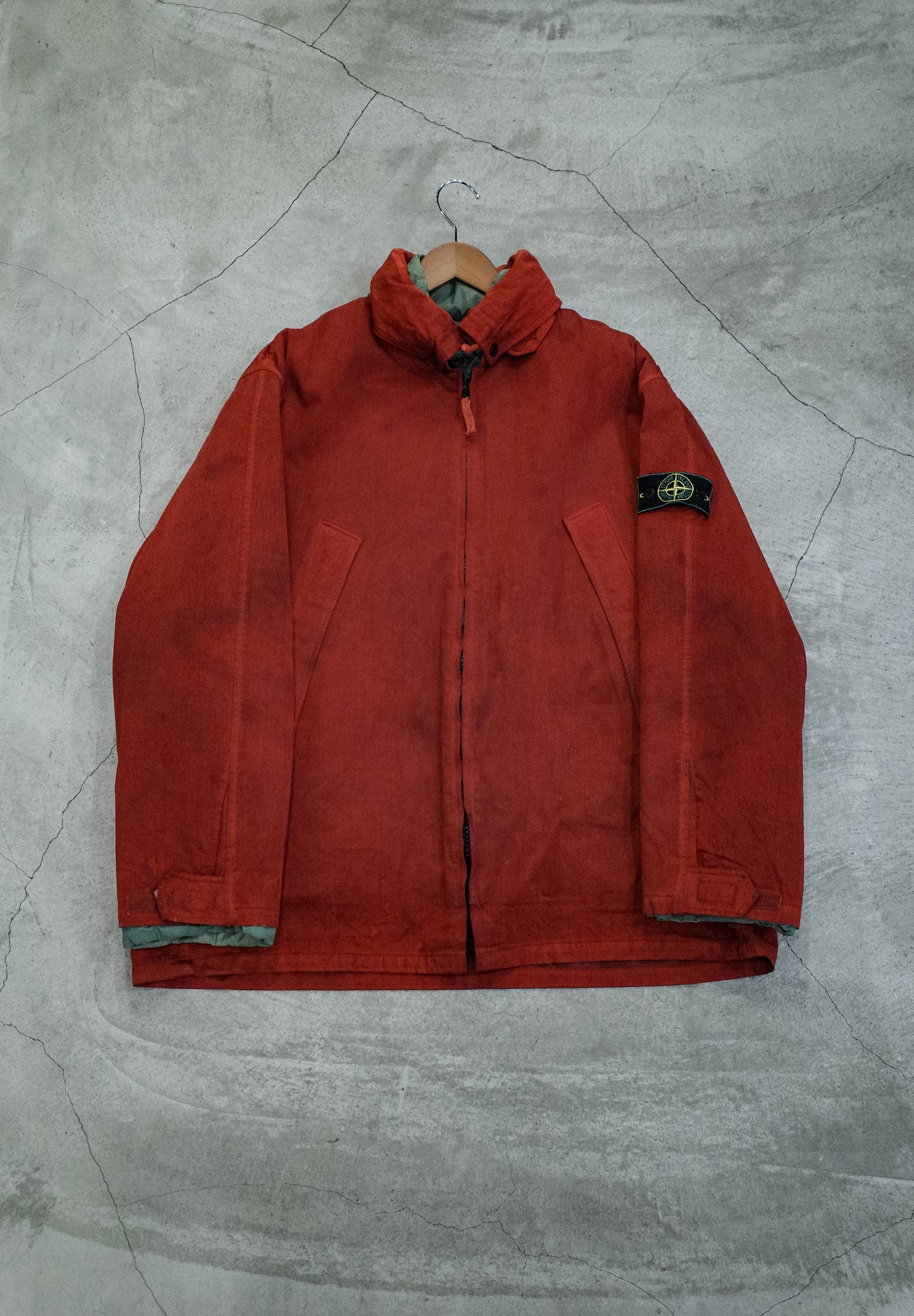 1995`AW STONE ISLAND "RASO GOMMATO" JACKET