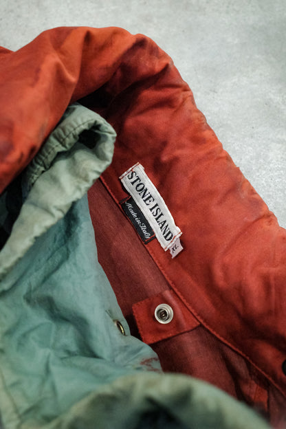 1995`AW STONE ISLAND "RASO GOMMATO" JACKET