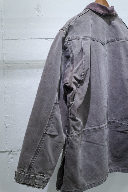 1990`S CARHARTT WESTERN YOKE MIDDLE JACKET