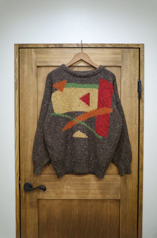 HERITAGE CREWNECK WOOL KNIT