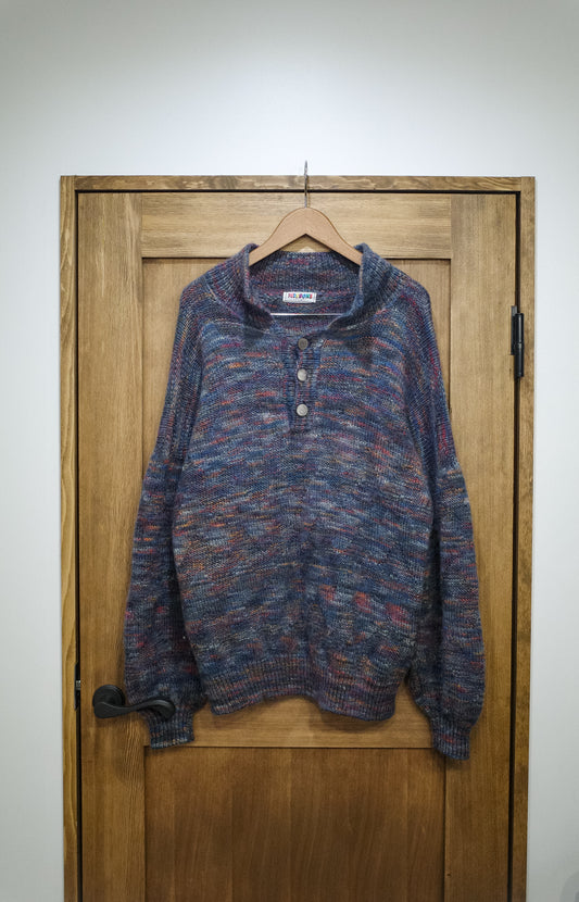 MISSONI LONG SLEEVE KNIT POLO SHIRT