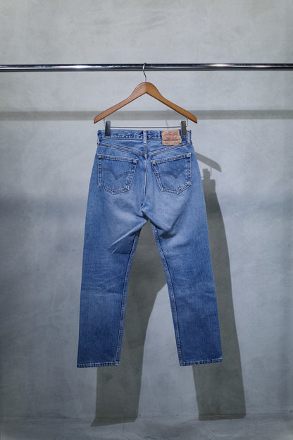 LEVI'S 501 INDIGO DENIM PANTS "MADE IN UK" 表記 W31 / L30 実寸 W30 / L29 -2