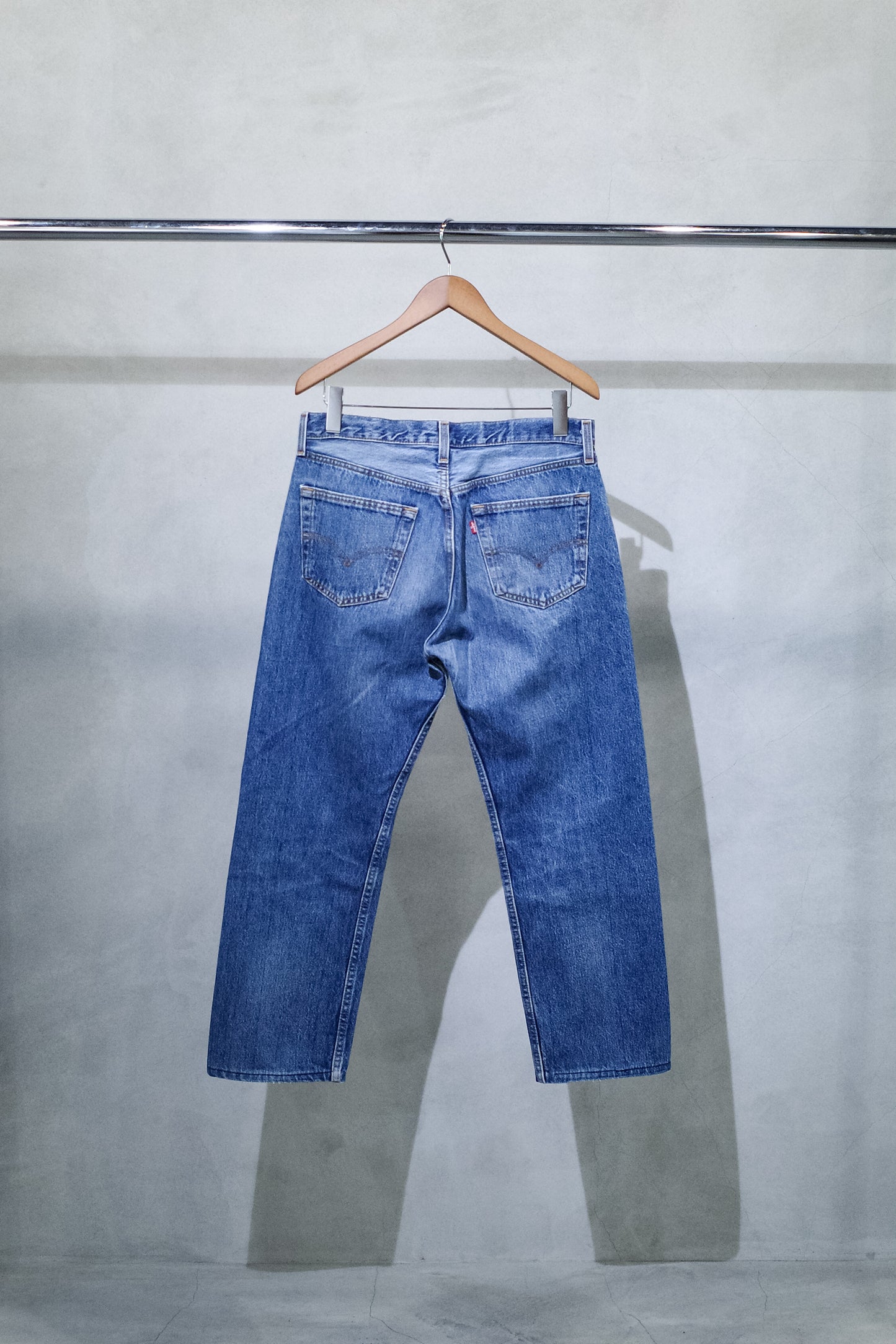 LEVI'S 501 INDIGO DENIM PANTS "MADE IN USA" 表記 W33 / L30 実寸 W33 / L27 -5