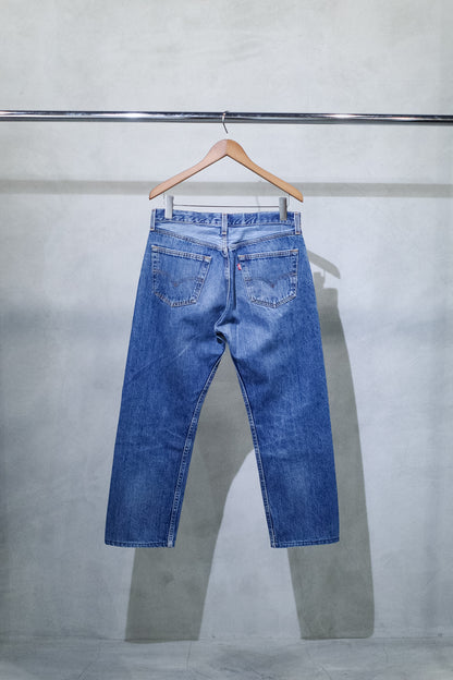 LEVI'S 501 INDIGO DENIM PANTS "MADE IN USA" 表記 W33 / L30 実寸 W33 / L27 -5