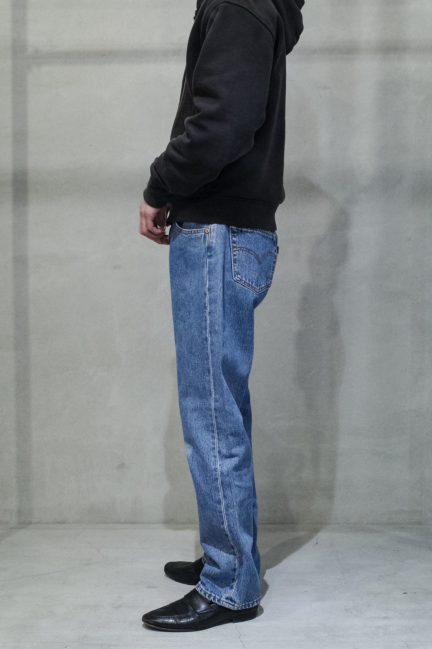 LEVI'S 501 INDIGO DENIM PANTS "MADE IN CANADA" 表記 W32 / L30 実寸 W31 / L29 -３