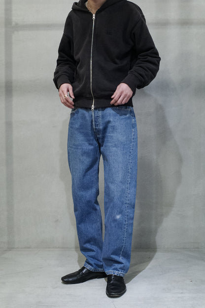 LEVI'S 501 INDIGO DENIM PANTS "MADE IN UK" 表記 W32 / L30 実寸 W31 / L29 -4