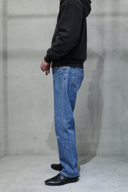 LEVI'S 501 INDIGO DENIM PANTS "MADE IN UK" 表記 W32 / L30 実寸 W31 / L29 -4