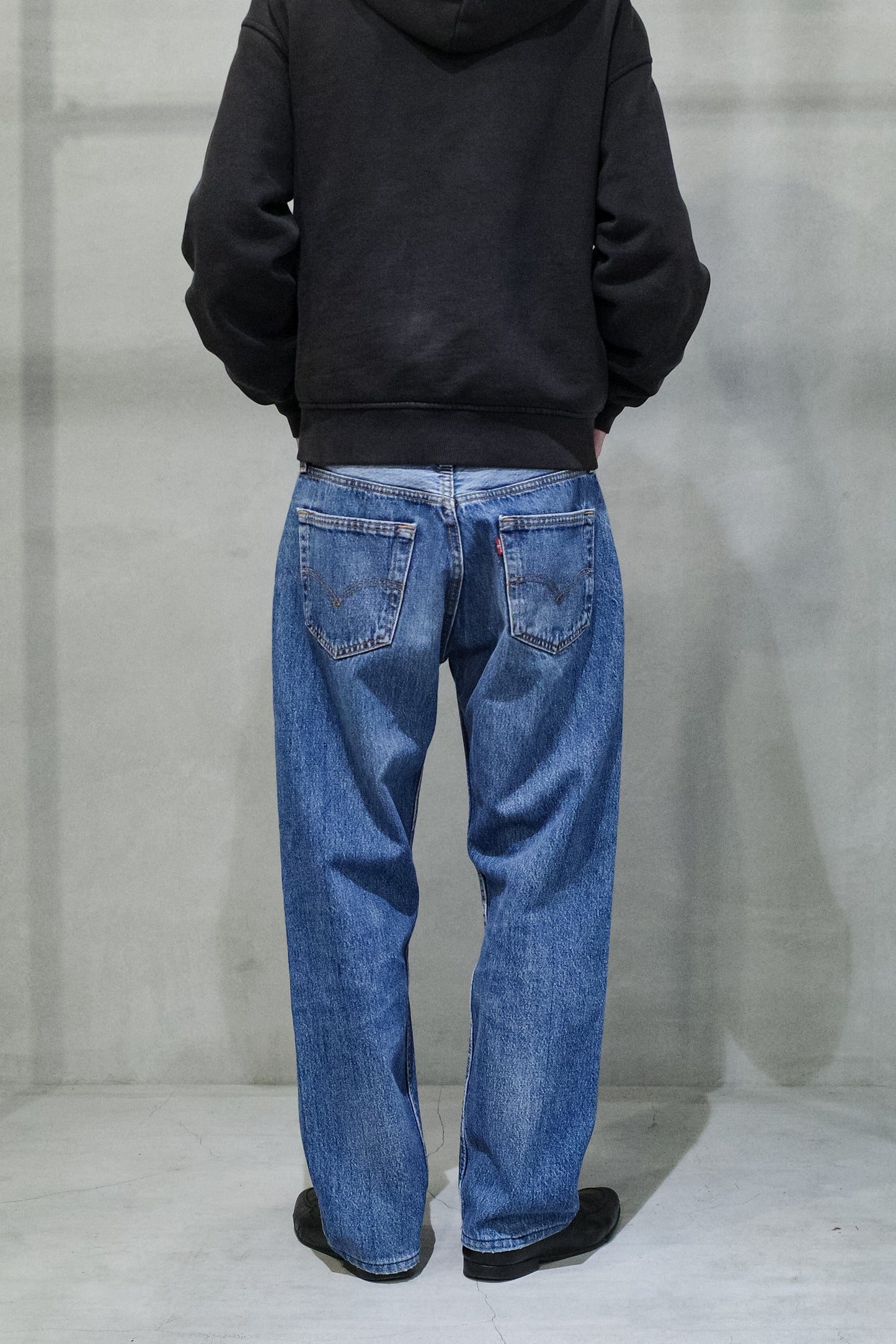 LEVI'S 501 INDIGO DENIM PANTS "MADE IN USA" 表記 W33 / L30 実寸 W33 / L27 -5