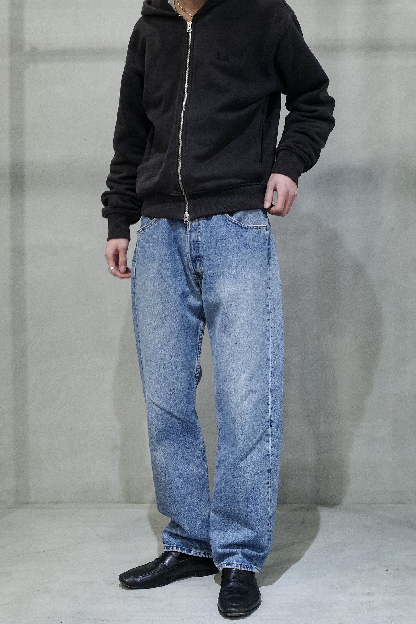 LEVI'S 501 INDIGO DENIM PANTS "MADE IN POLAND" 表記 W33 / L30 実寸 W33 / L28 -6