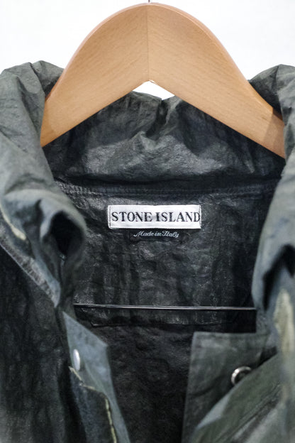 2000'S STONE ISLAND NYLON PAPER LAMINATED JACKET