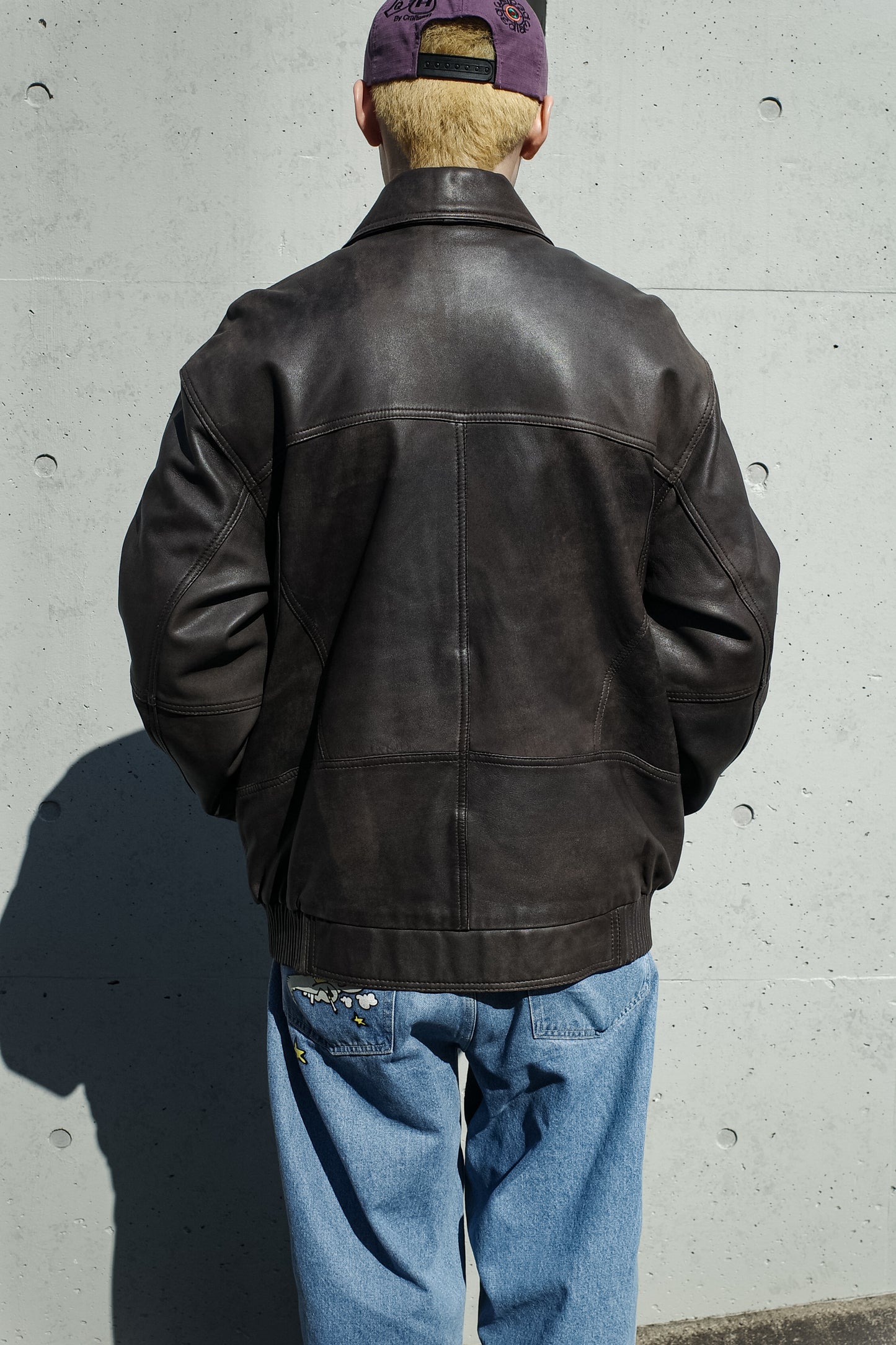 OLD LAKELAND A-2 TYPE LEATHER JACKET