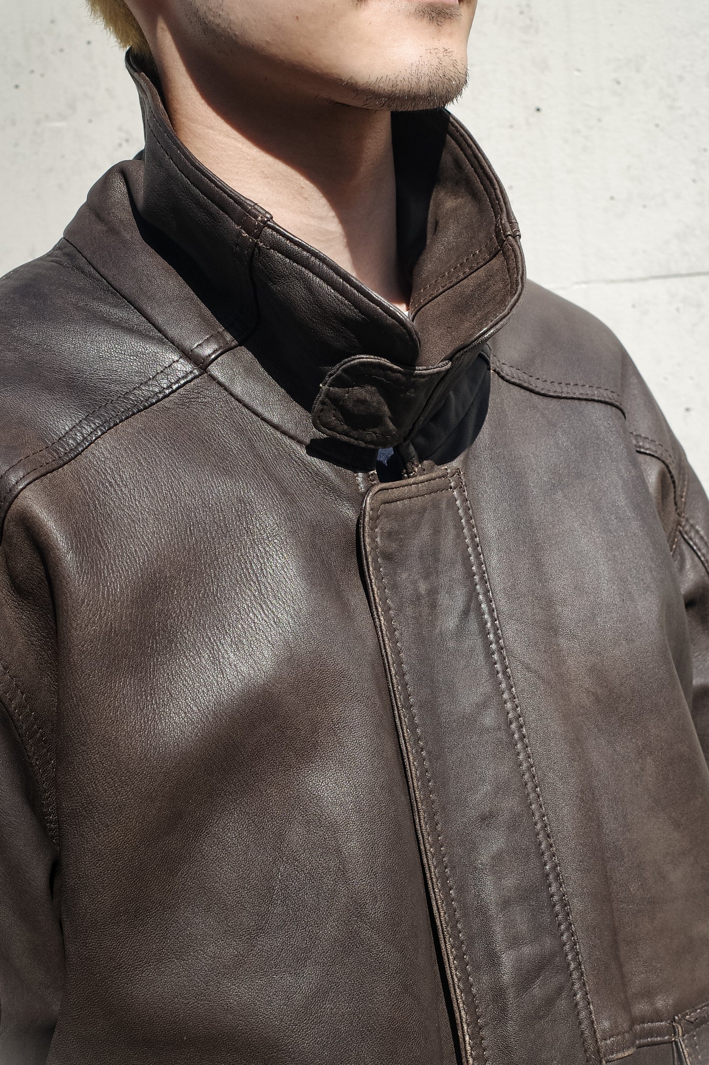 OLD LAKELAND A-2 TYPE LEATHER JACKET