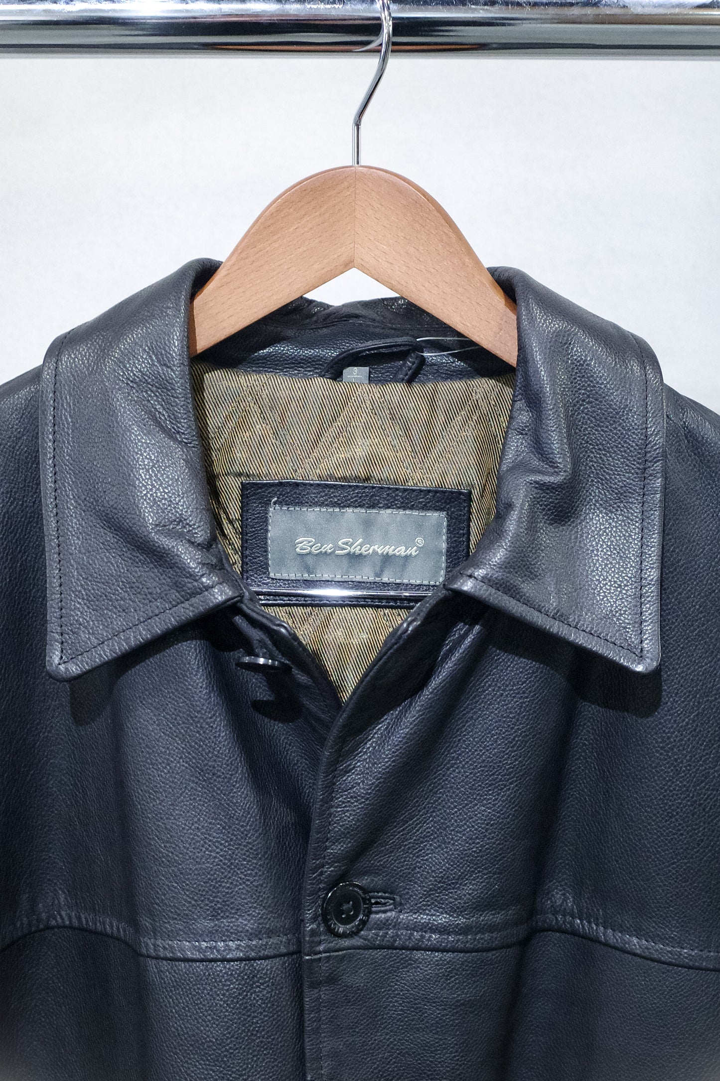 OLD BEN SHERMAN LEATHER JACKET