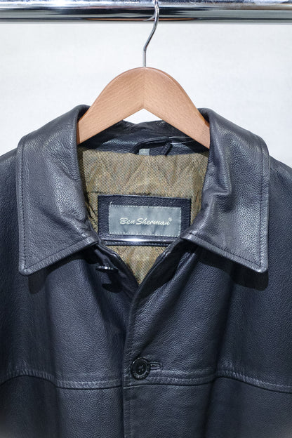 OLD BEN SHERMAN LEATHER JACKET