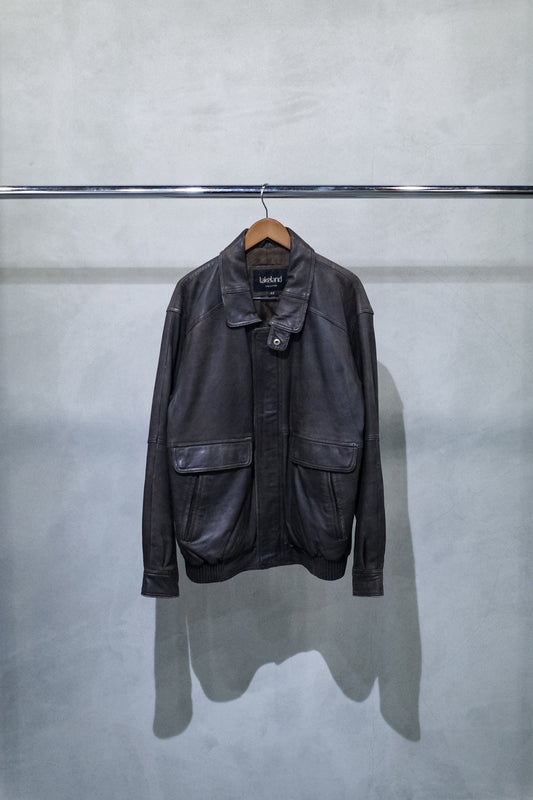 OLD LAKELAND A-2 TYPE LEATHER JACKET