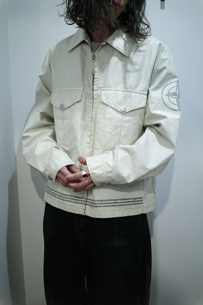 2002S/S STONE ISLAND LAMINATED WEDDING JACKET