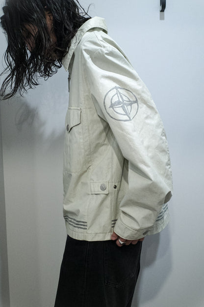 2002S/S STONE ISLAND LAMINATED WEDDING JACKET