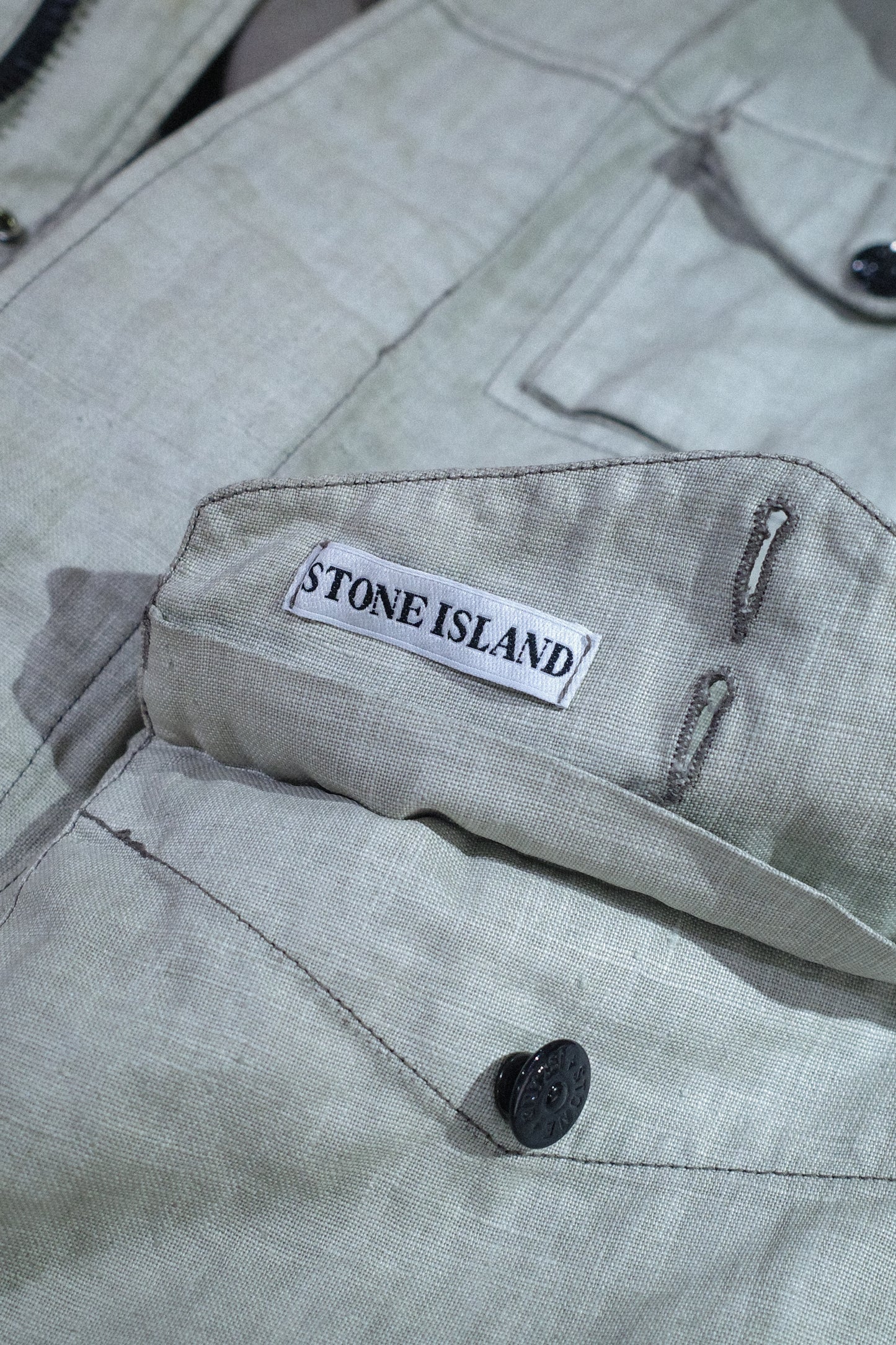 1998`S STONE ISLAND LINO FLAX JACKET