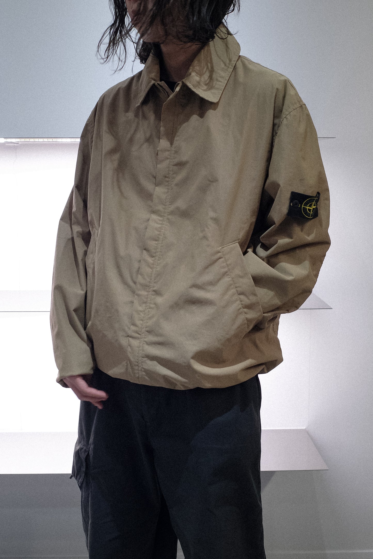 2003'S STONE ISLAND GARMENT DYED JACKET