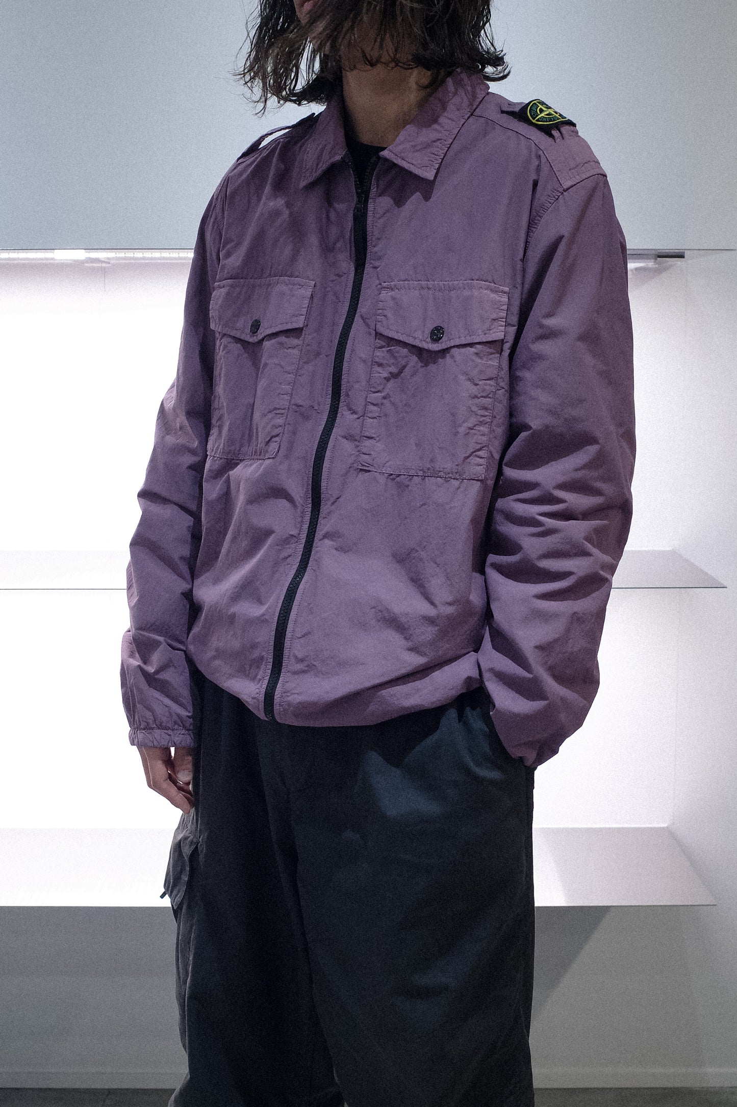 2000`S STONE ISLAND OVER SHIRT NASLAN LIGHT JACKET