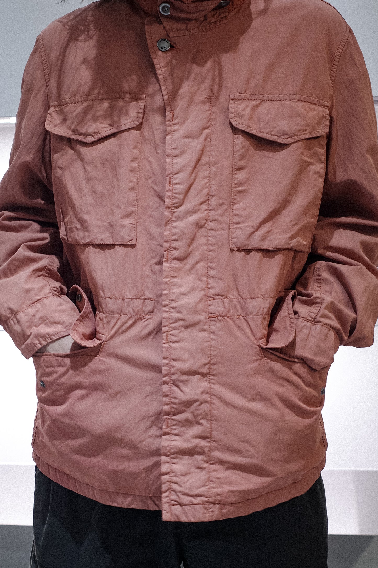 EARLY 2000'S C.P. COMPANY GARMENT DYE FIELD JACKET