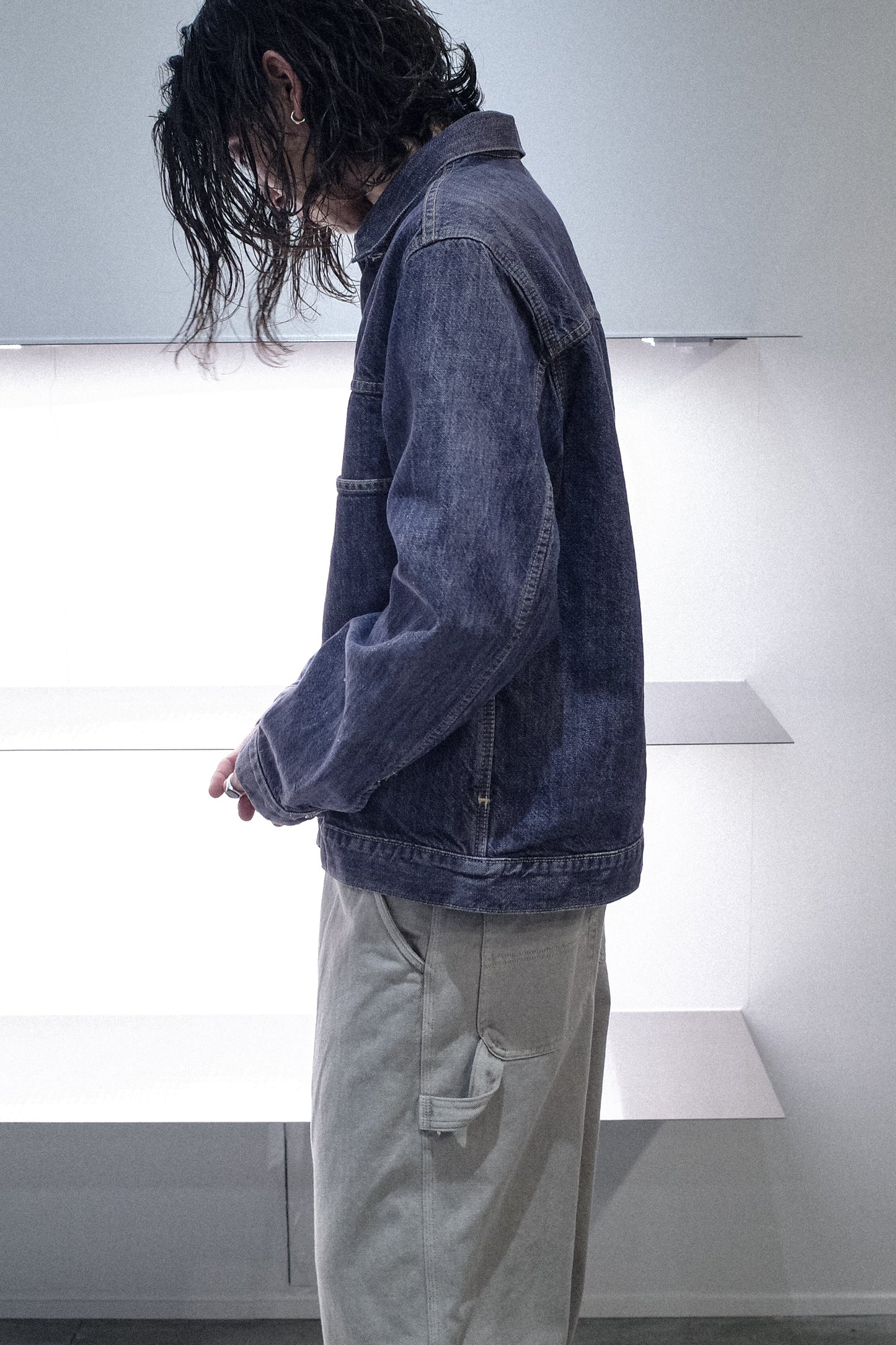 EURO LEVI`S "70501" `1ST TYPE` DENIM JACKET  "M"SIZE -4