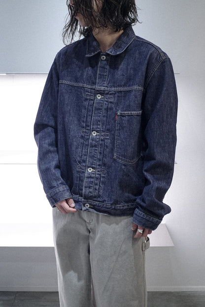 EURO LEVI`S "70501" `1ST TYPE` DENIM JACKET  "L"SIZE -5