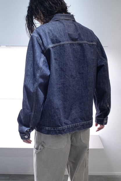 EURO LEVI`S "70501" `1ST TYPE` DENIM JACKET  "L"SIZE -5