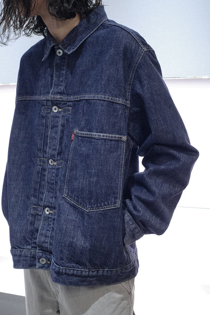 EURO LEVI`S "70501" `1ST TYPE` DENIM JACKET  "L"SIZE -6