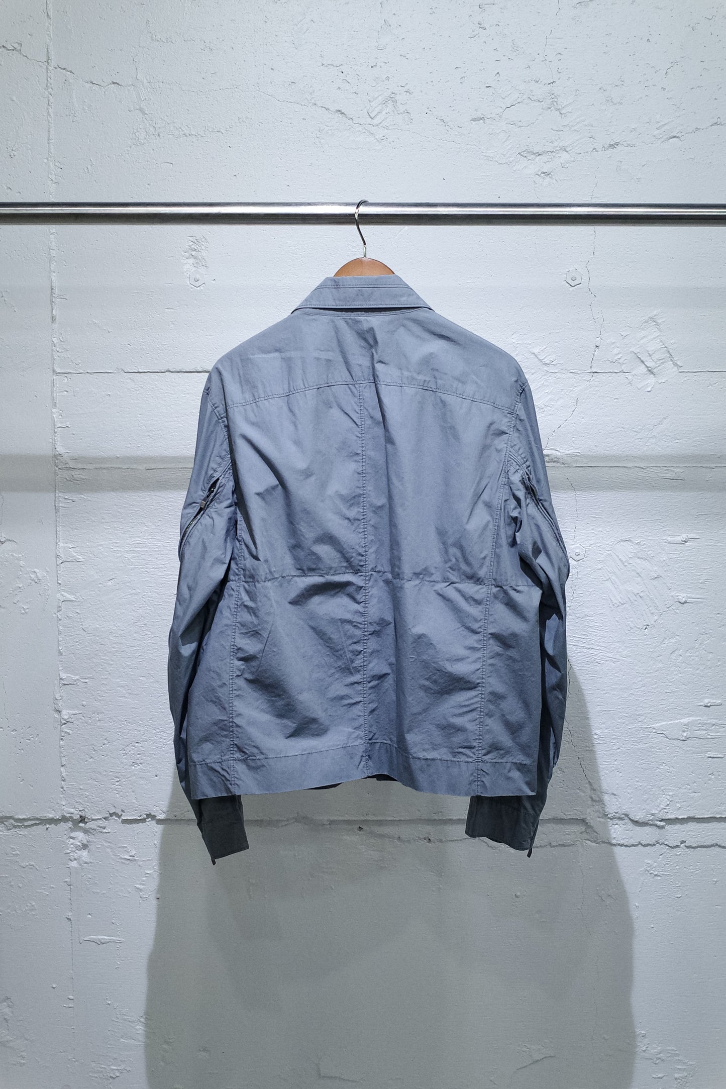 1990`S DKNY SHOULDER ZIP DESIGN JACKET